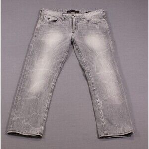 GUESS Jeans Men's Gray Slim Straight Fit Stretch Tag Sz 32X30 (32X27)